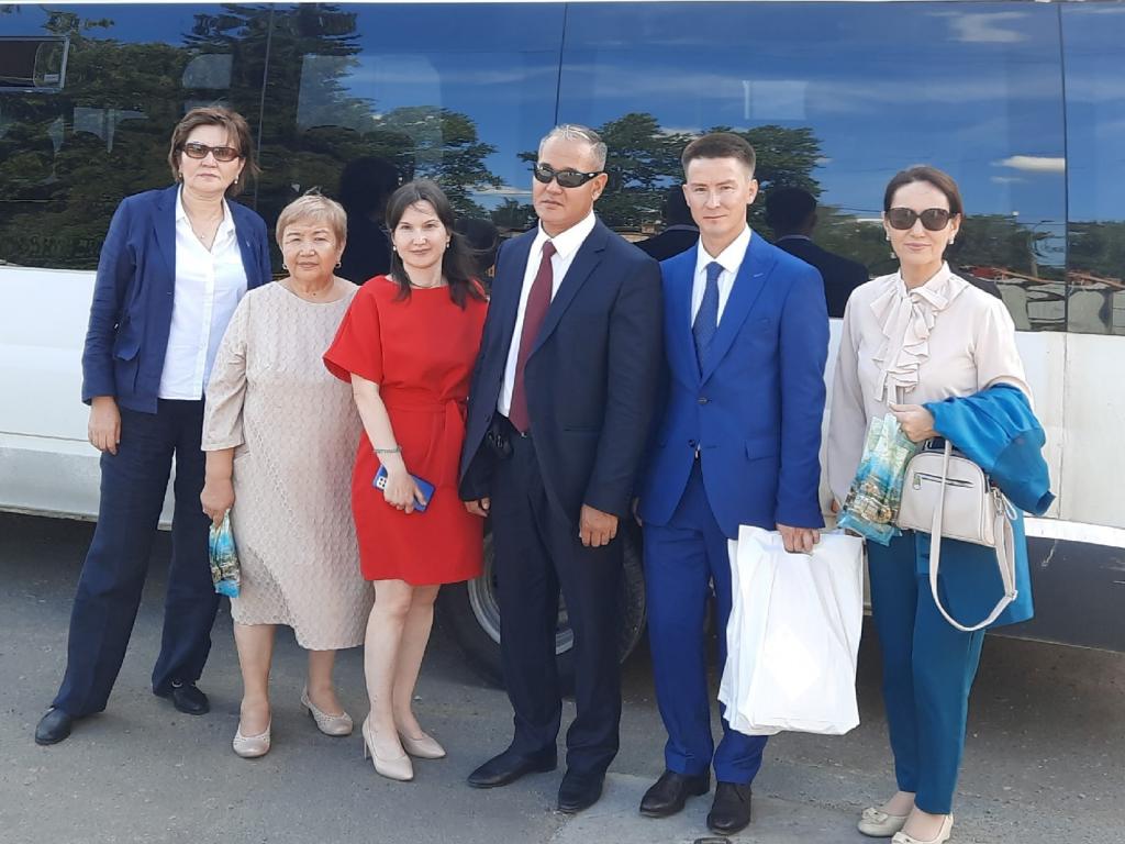 Делегация представителей Совета по делам лиц с инвалидностью при Кабинете министров Киргизской Республики посетила КРИ "Контакт"