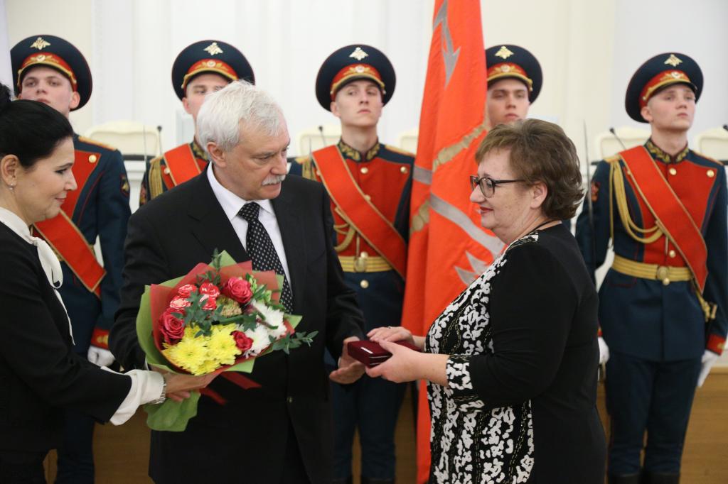 Работники СПб РО ВОС награждены государственными наградами