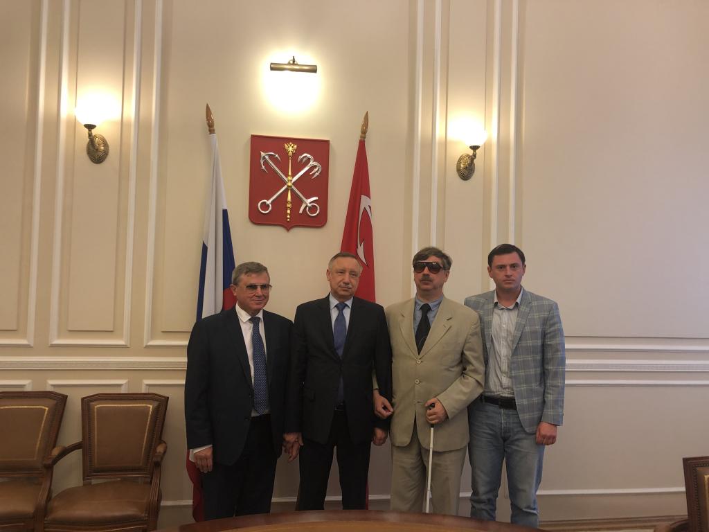 Состоялась встреча с ВРИО Губернатора Санкт-Петербурга А.Д. Бегловым 