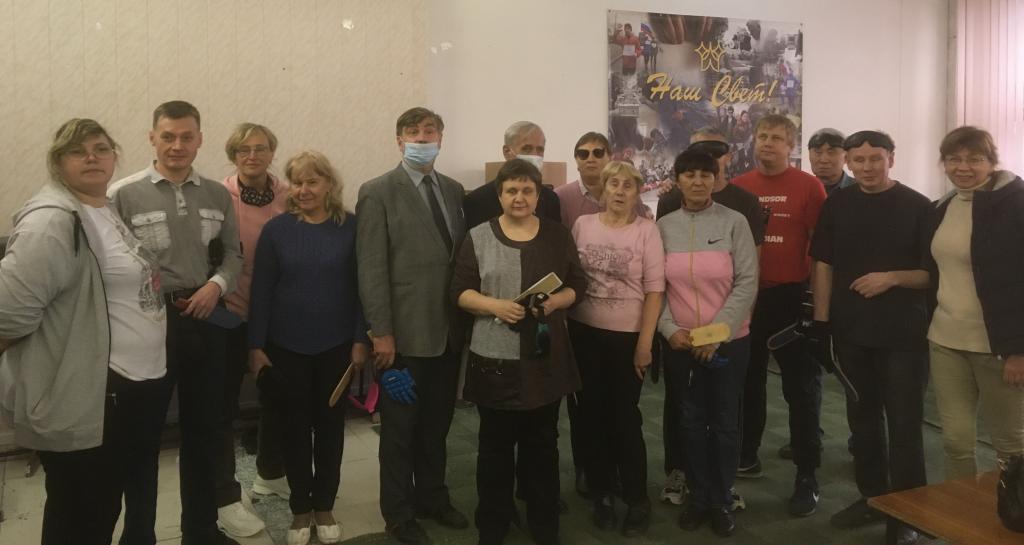 На предприятии "Свет" состоялась презентация нового теннисного стола