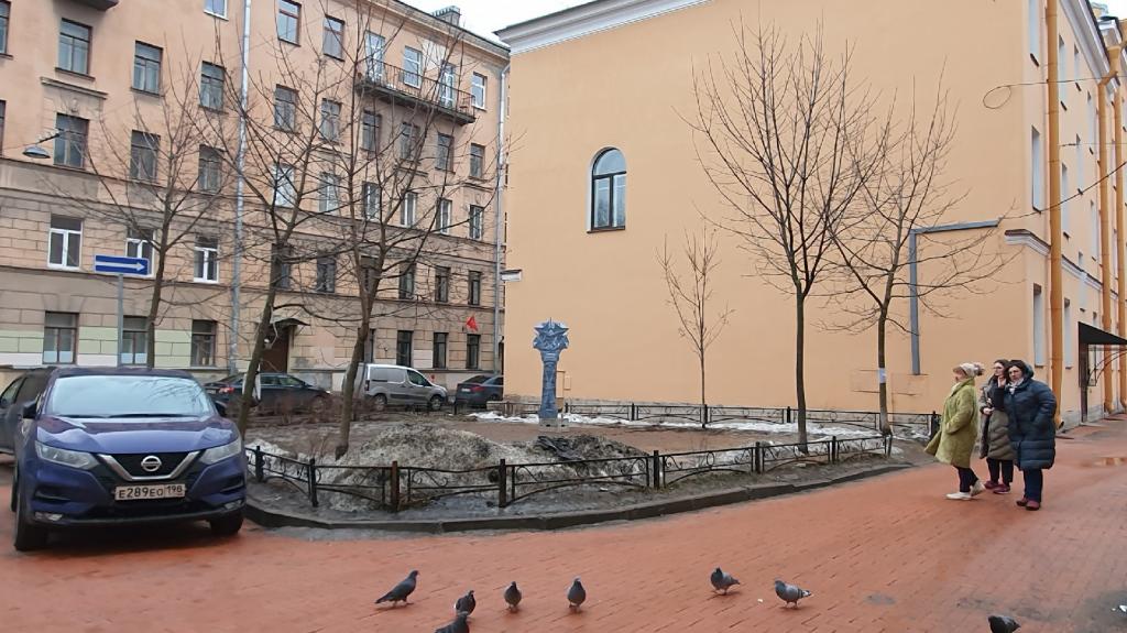 В Петербурге появился сквер Слепых Слухачей В Петербурге появился сквер Слепых Слухачей