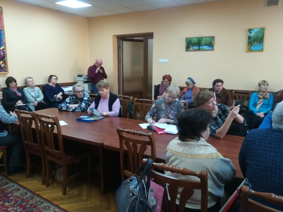 В Правлении СПб РО ВОС состоялся «круглый стол» с участием инвалидов по зрению Ленинградской области В Правлении СПб РО ВОС состоялся «круглый стол» с участием инвалидов по зрению Ленинградской области