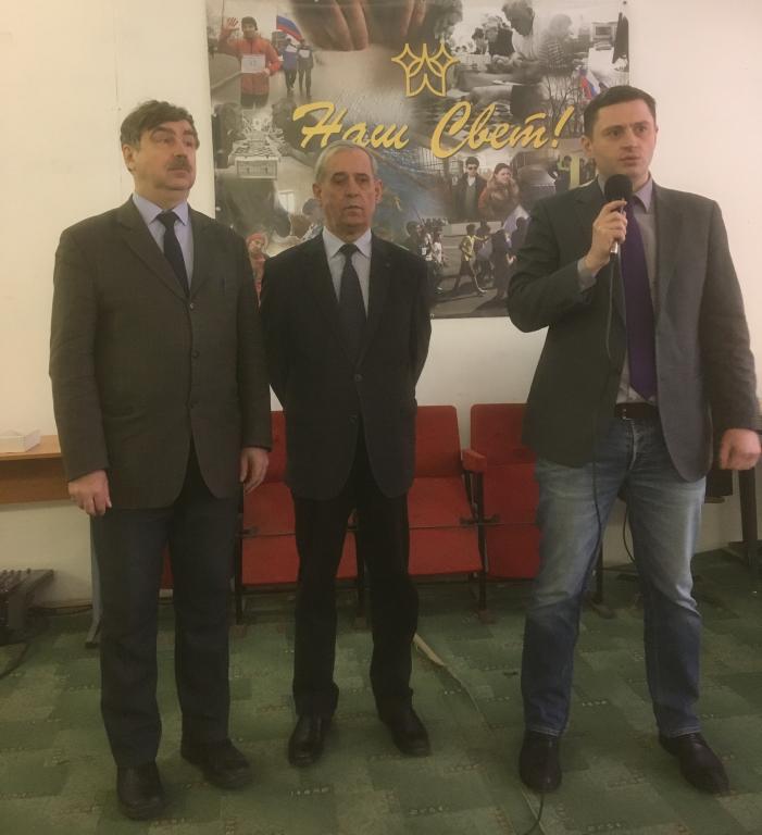 Состоялась официальная церемония назначения нового генерального директора ООО "СПб УРП «Свет" Состоялась официальная церемония назначения нового генерального директора ООО "СПб УРП «Свет"