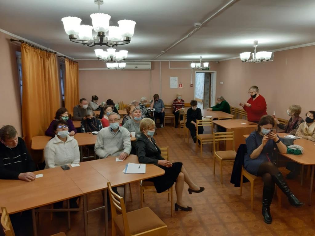 Состоялась отчетно-выборная конференция в Выборгской МО ВОС Состоялась отчетно-выборная конференция в Выборгской МО ВОС