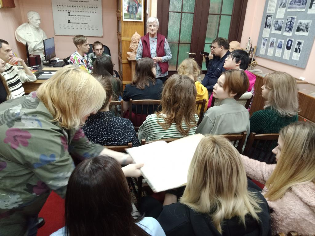 Продолжается сотрудничество между СПб РО ВОС и РГПУ им. Герцена Продолжается сотрудничество между СПб РО ВОС и РГПУ им. Герцена