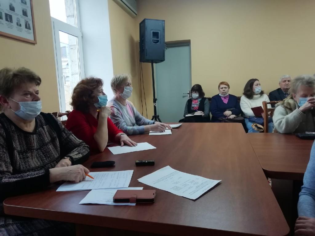 Состоялся семинар для председателей и секретарей МО ВОС Состоялся семинар для председателей и секретарей МО ВОС