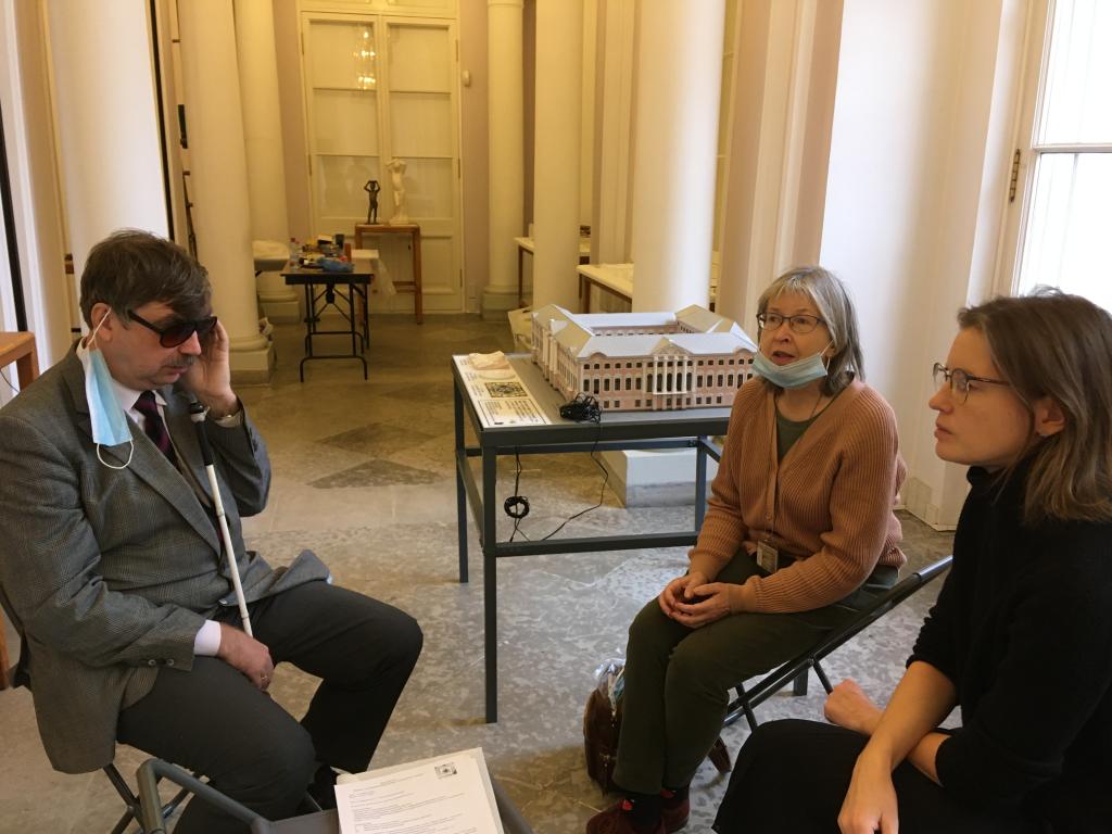 Сотрудничество общества слепых и Русского музея набирает обороты