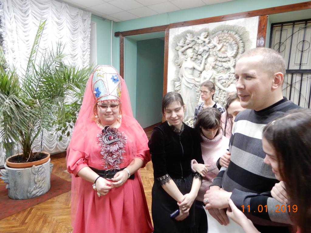 Молодые члены ВОС приняли участие в праздничной программе «Новогодний Улёд - 2019»