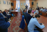 Состоялось первое в текущем году заседание Правления СПб РО ВОС