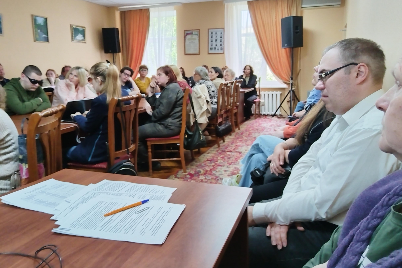Состоялся семинар для председателей и секретарей МО ВОС Состоялся семинар для председателей и секретарей МО ВОС